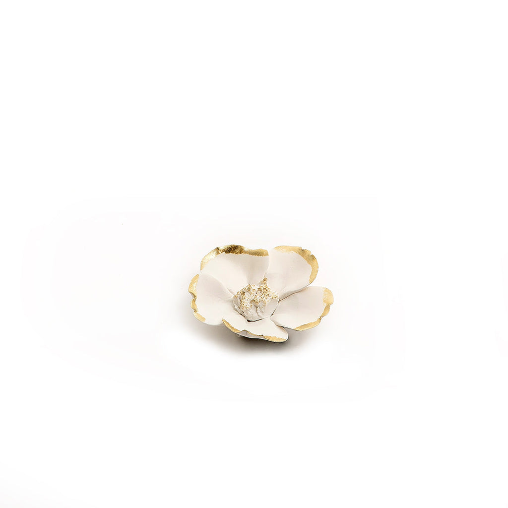 Decorative ceramic flower