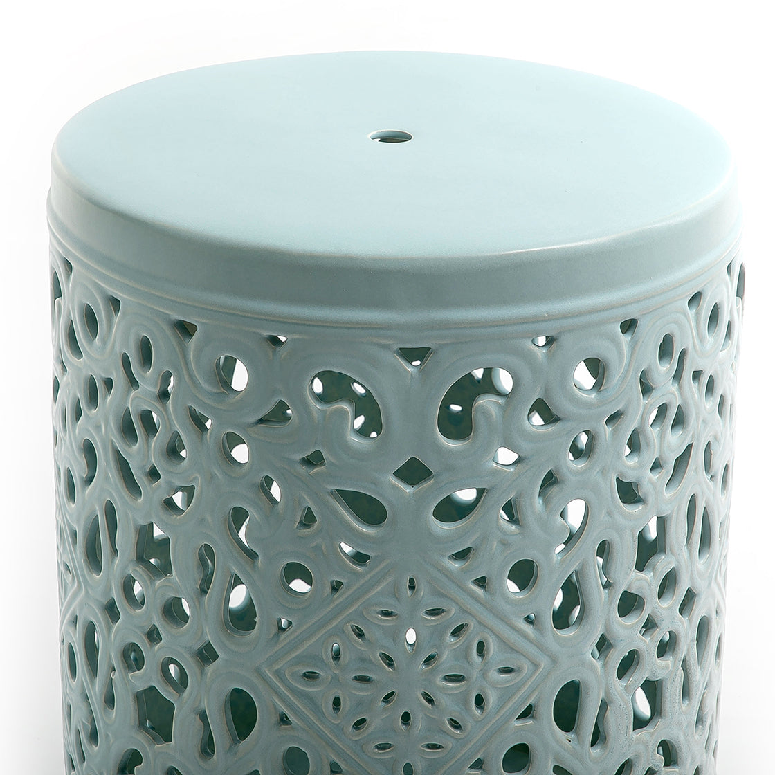 Ceramic decorative table