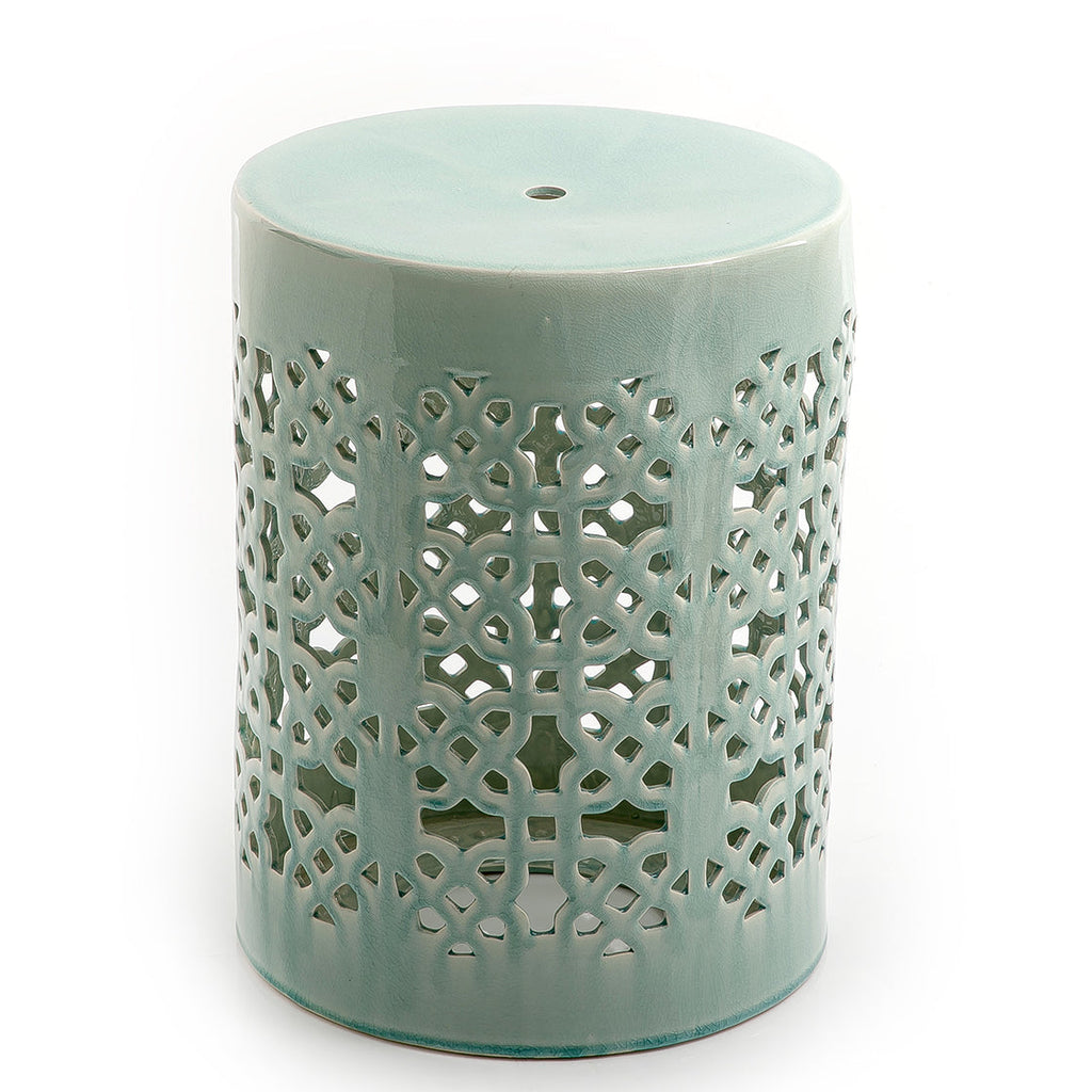 Ceramic decorative table