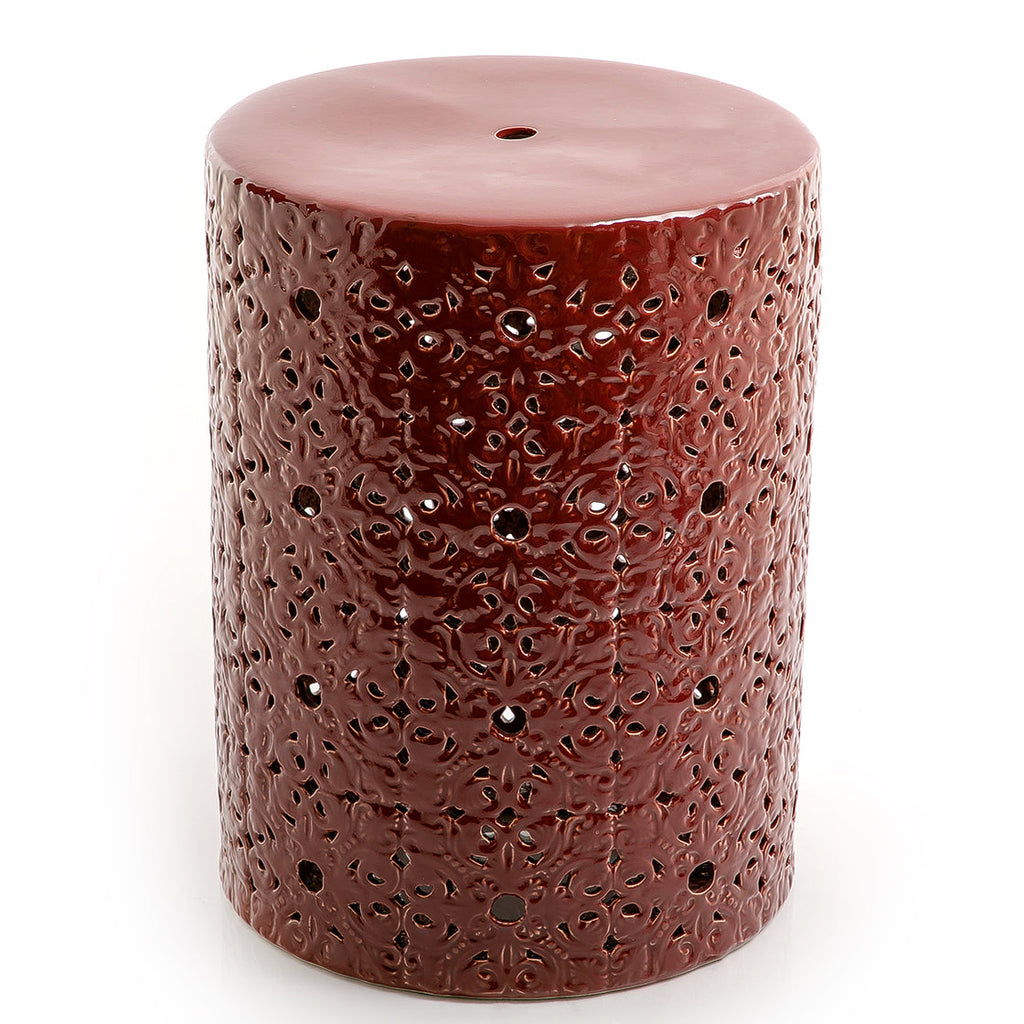 Ceramic decorative table