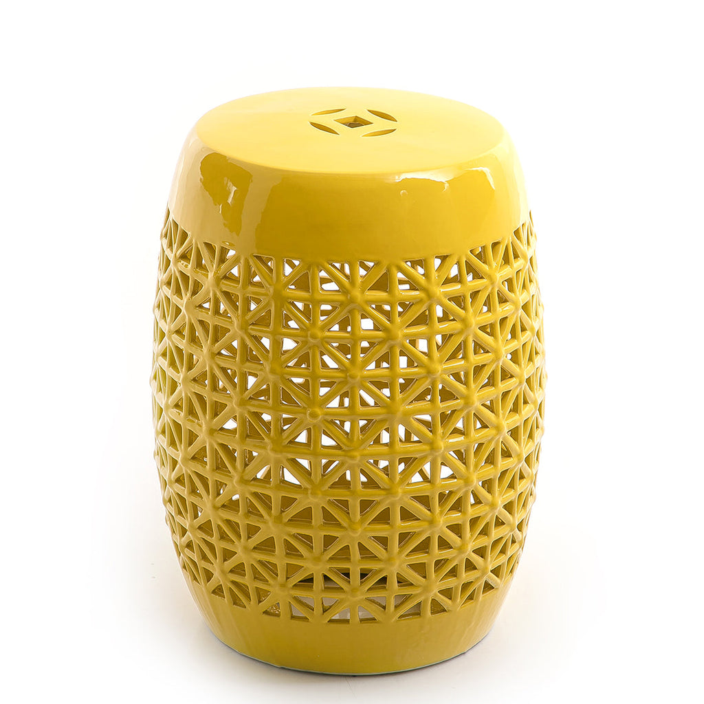 Ceramic decorative table