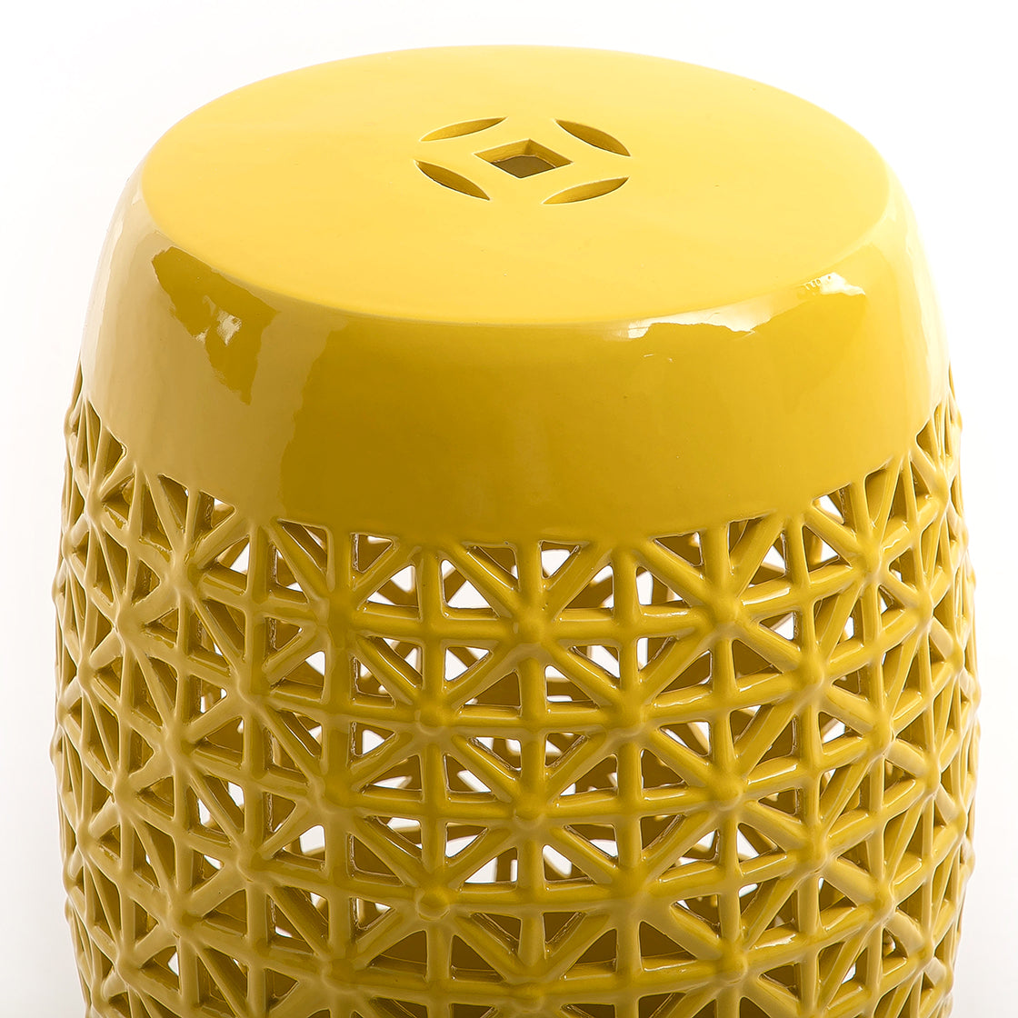 Ceramic decorative table