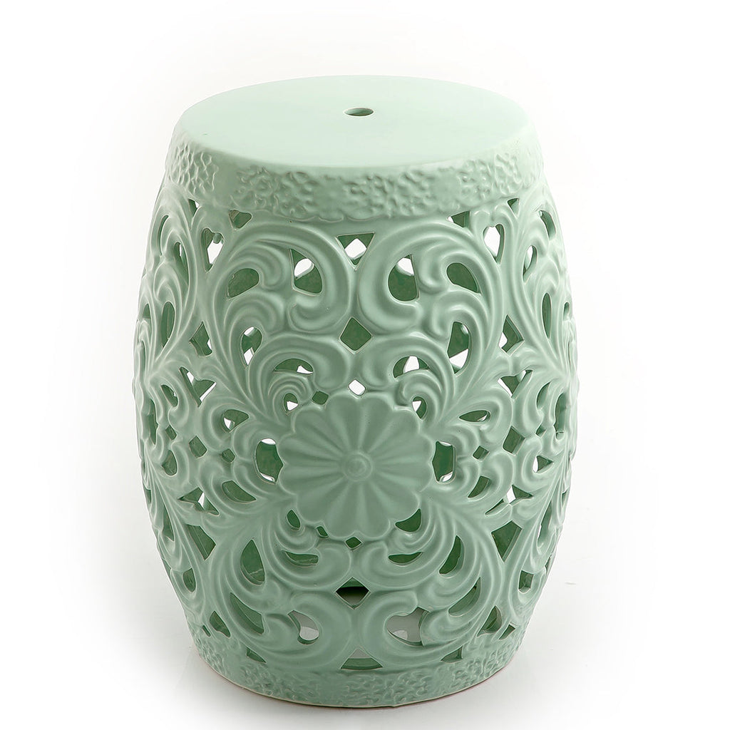 Ceramic decorative table