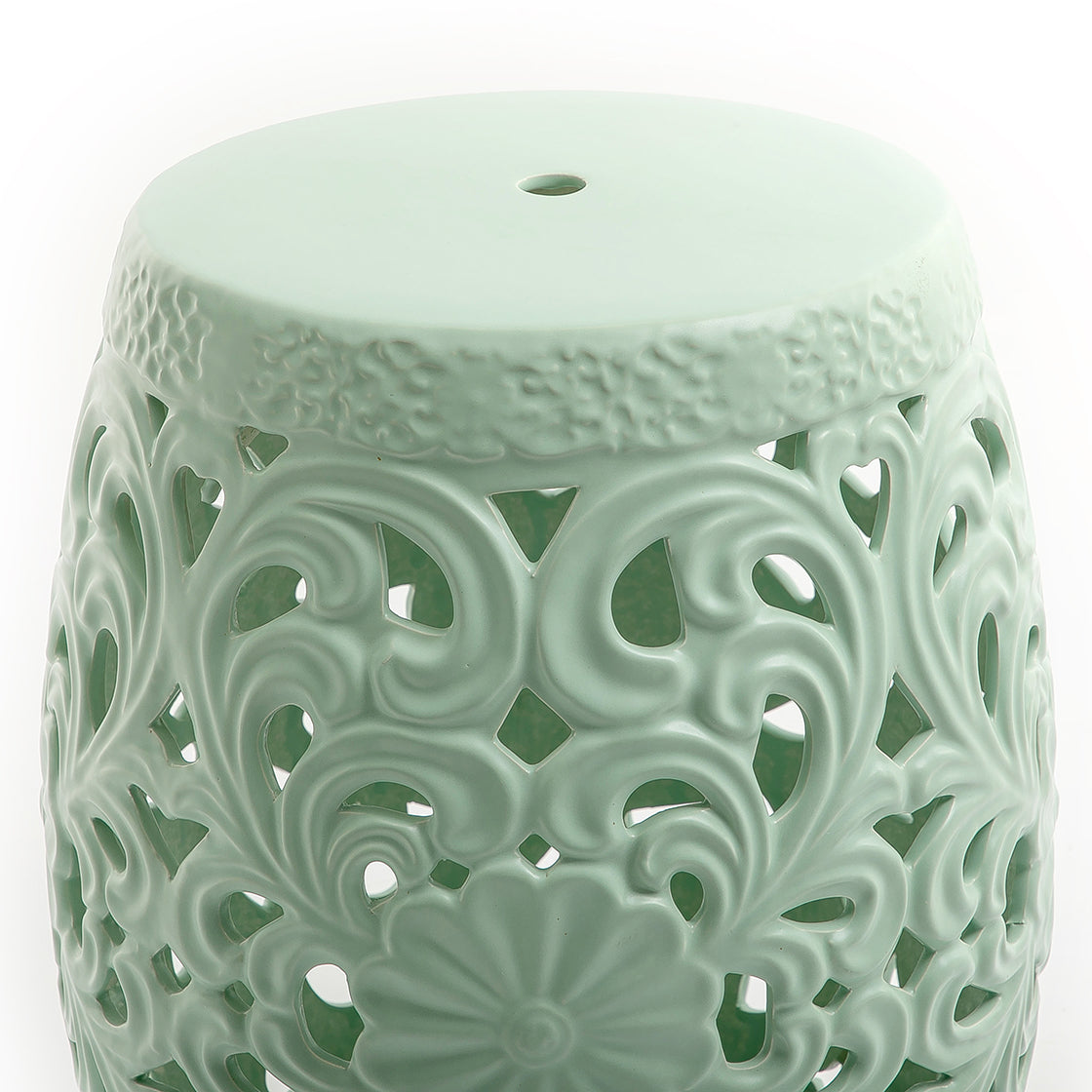 Ceramic decorative table