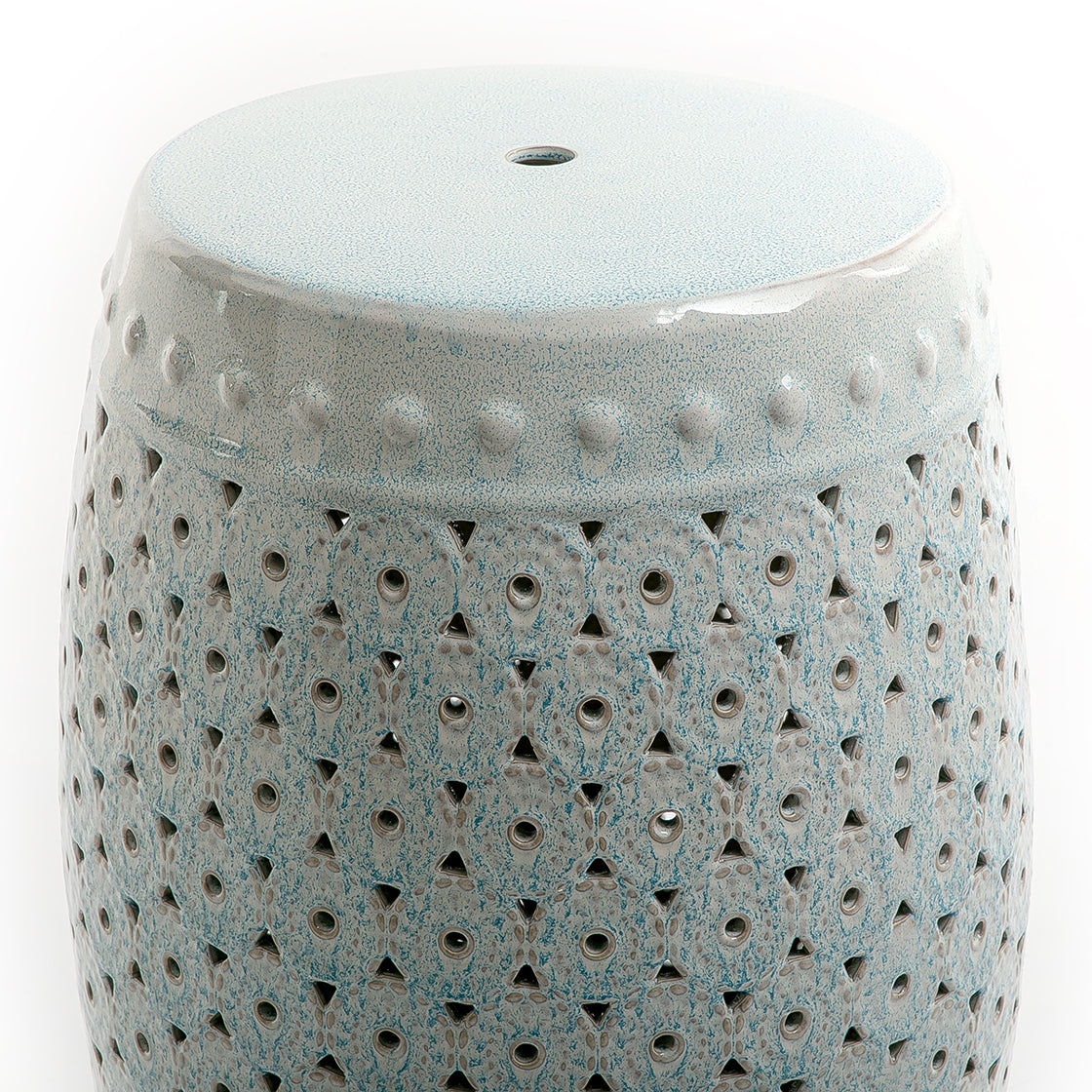 Ceramic decorative table