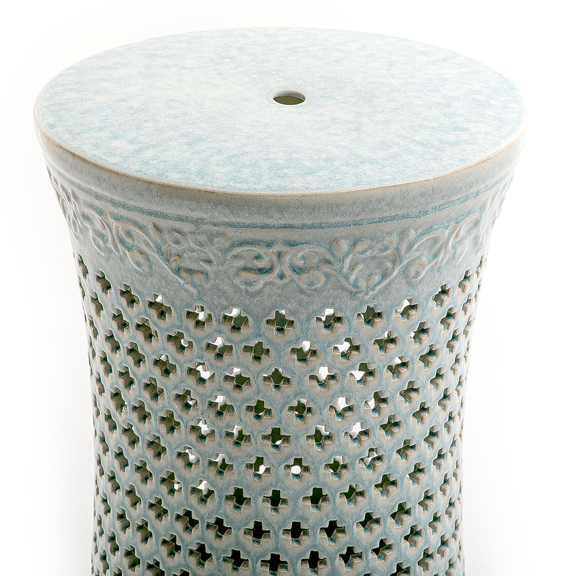 Ceramic decorative table