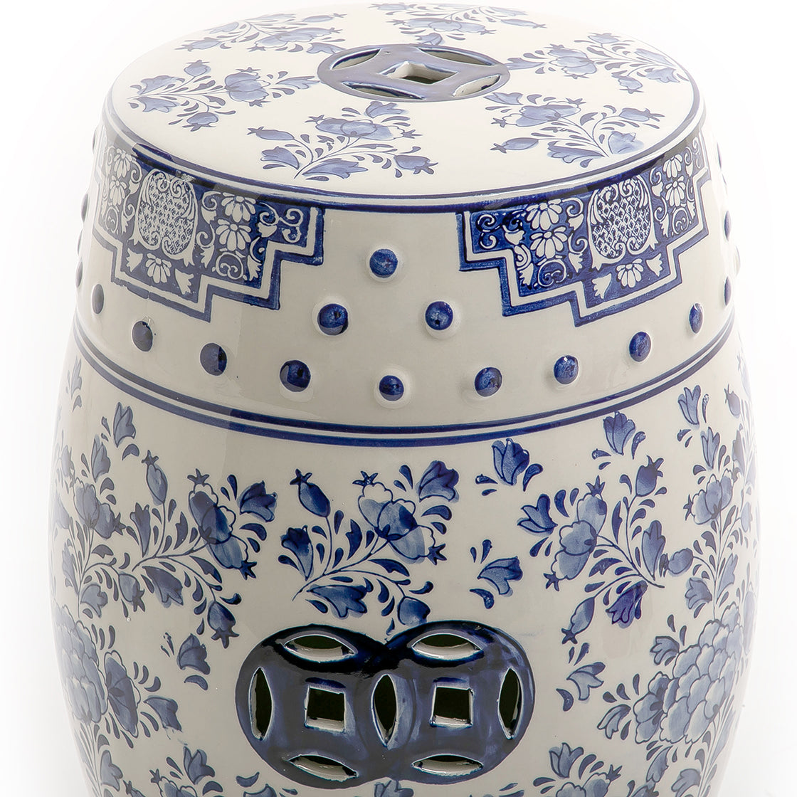 Ceramic decorative table