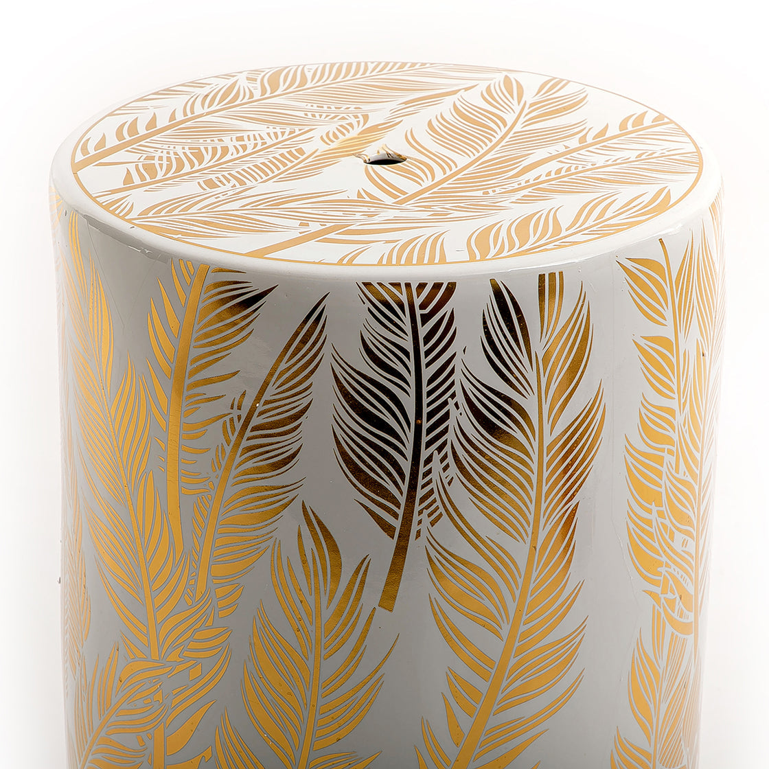 Ceramic decorative table