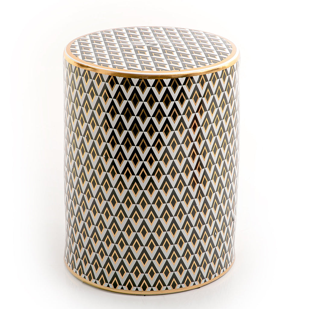 Ceramic decorative table