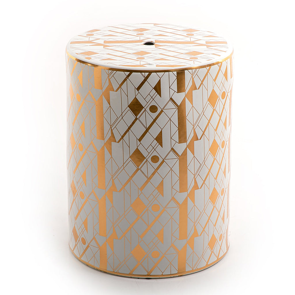 Ceramic decorative table