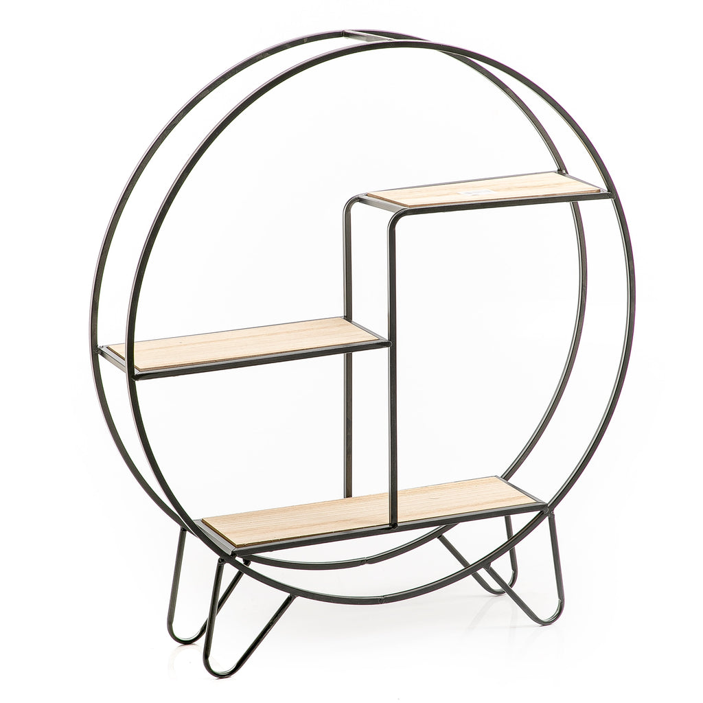 Metal And Wood Stand (6881090011301)