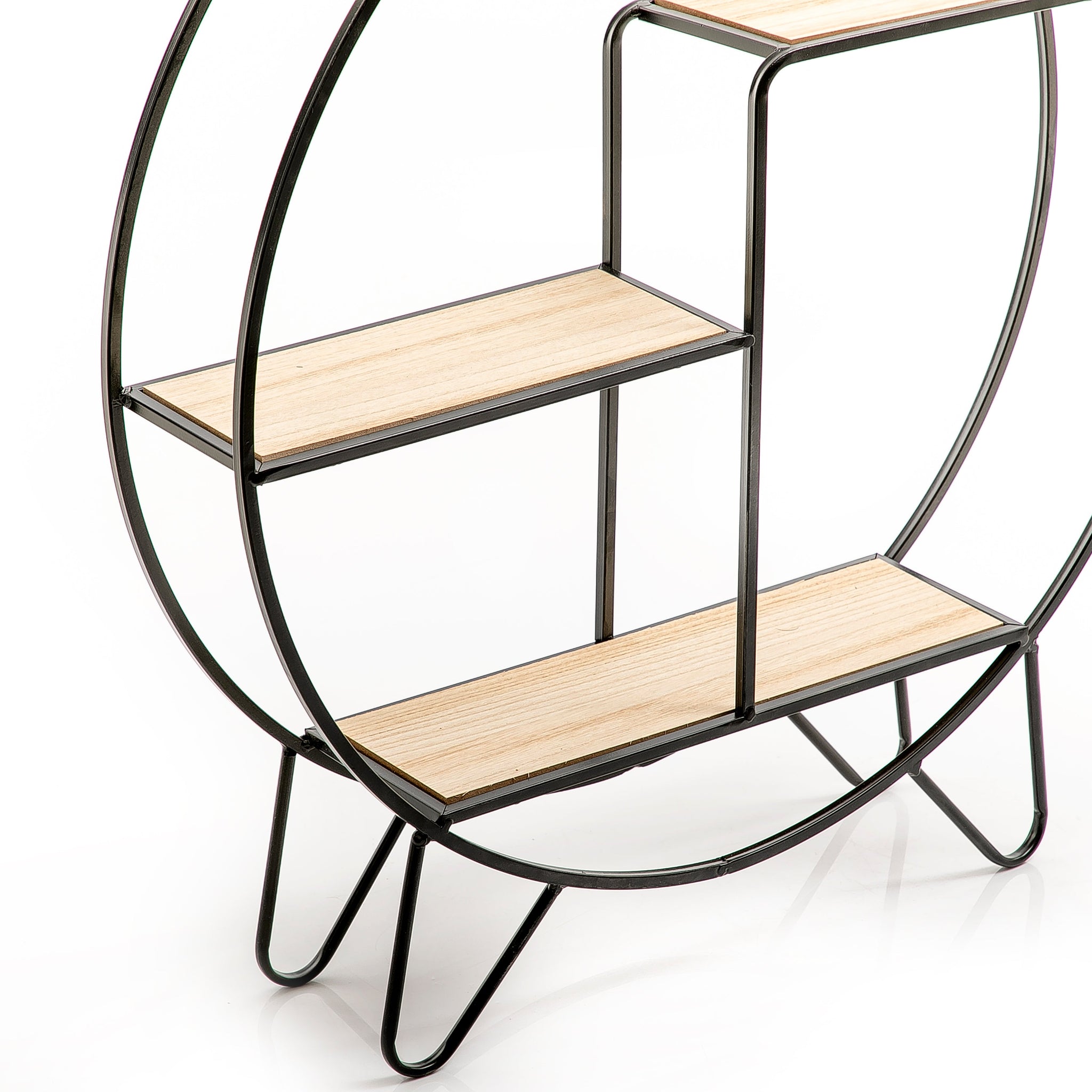 Metal And Wood Stand (6881090011301)