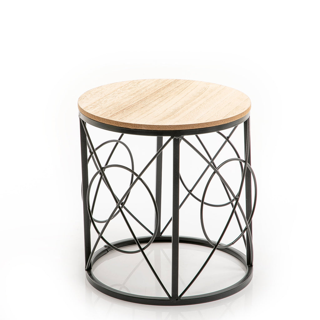 Wood And Metal Stand (6881101054117)