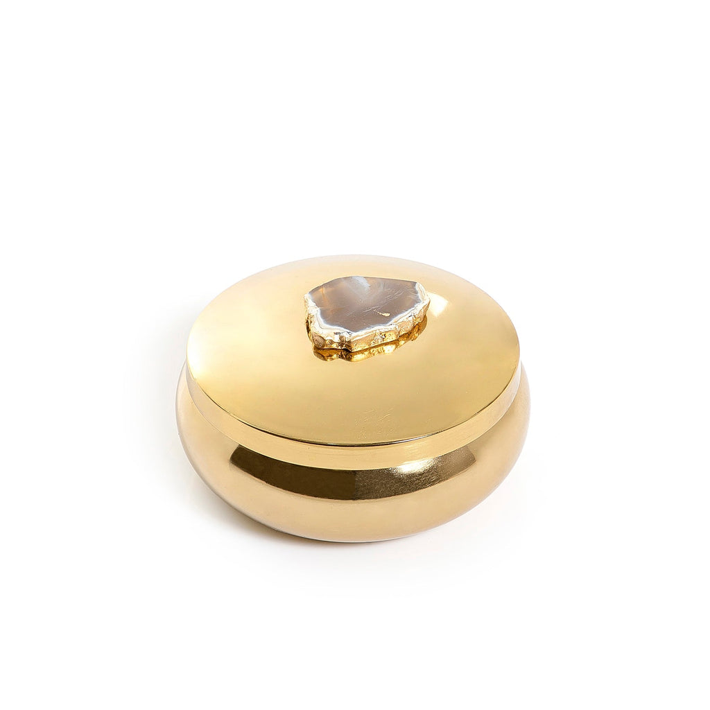 Metal bowl with cover