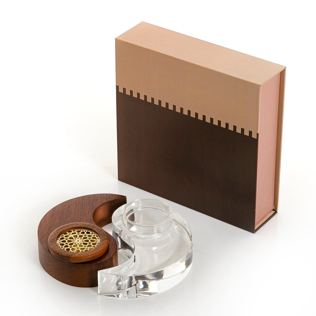 wood and acrylic mabkhar