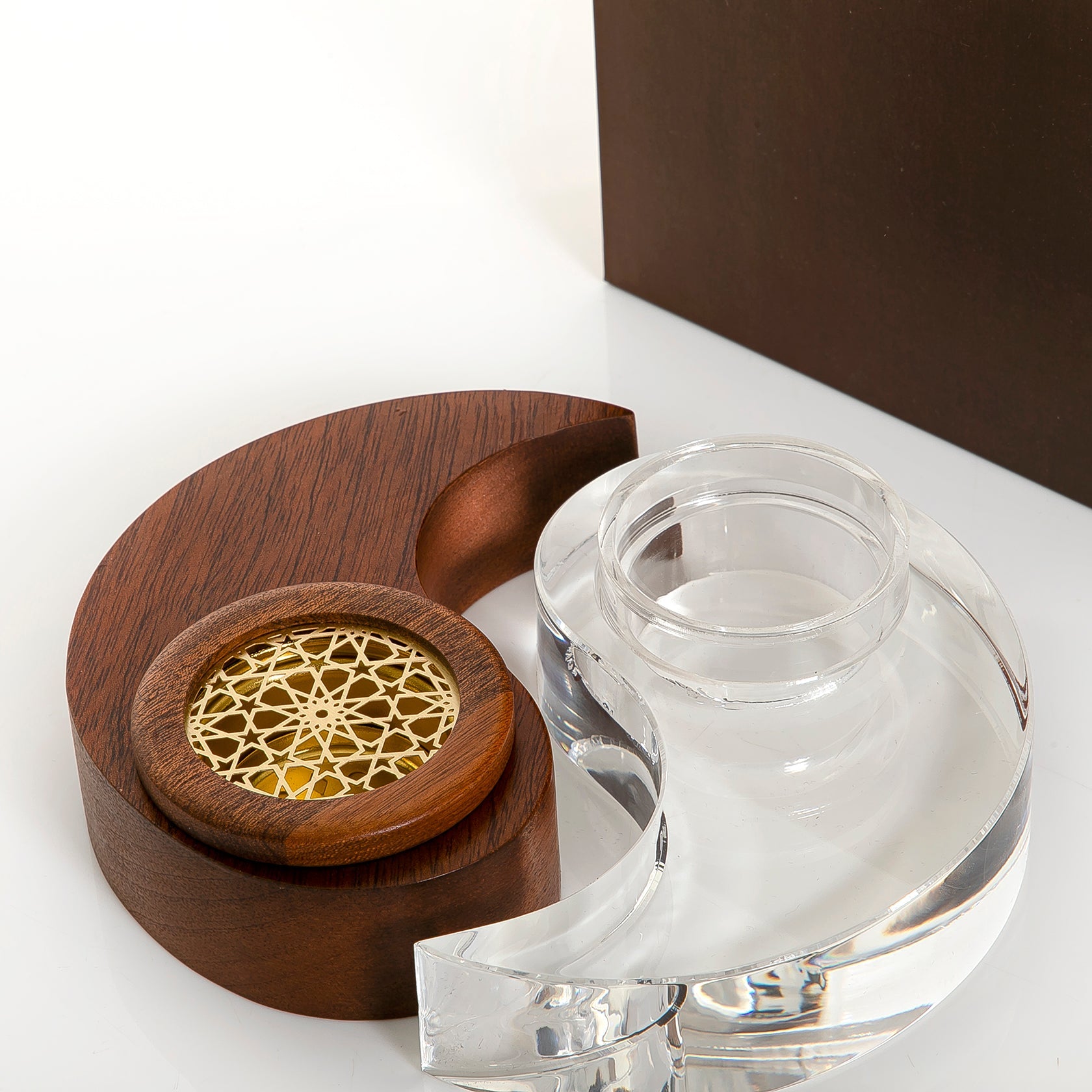 wood and acrylic mabkhar