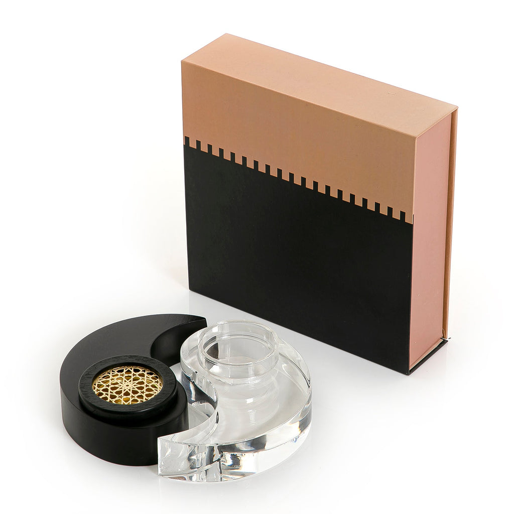 wood and acrylic mabkhar