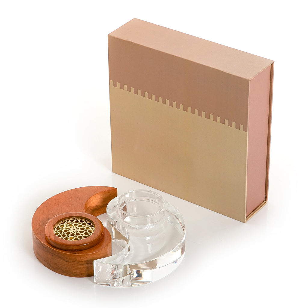 wood and acrylic mabkhar