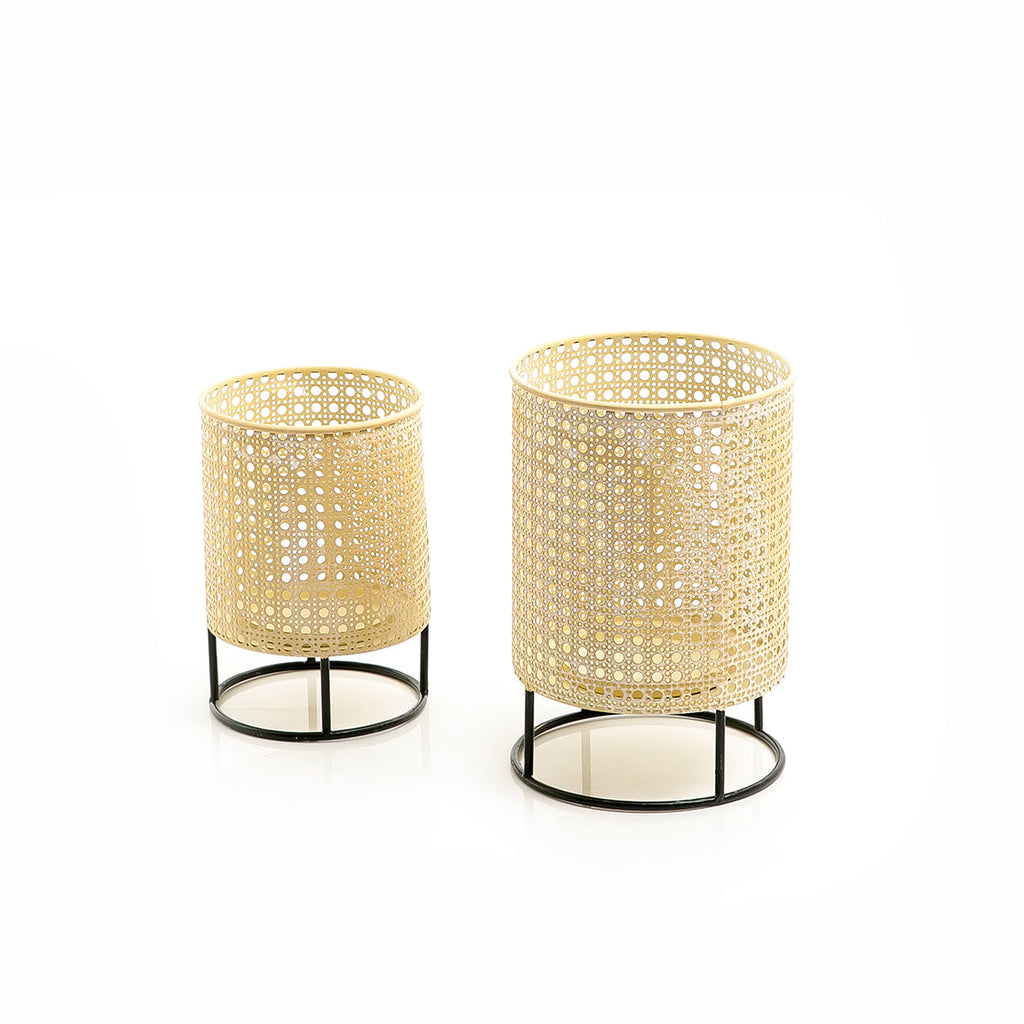 Set of 2 metal stands