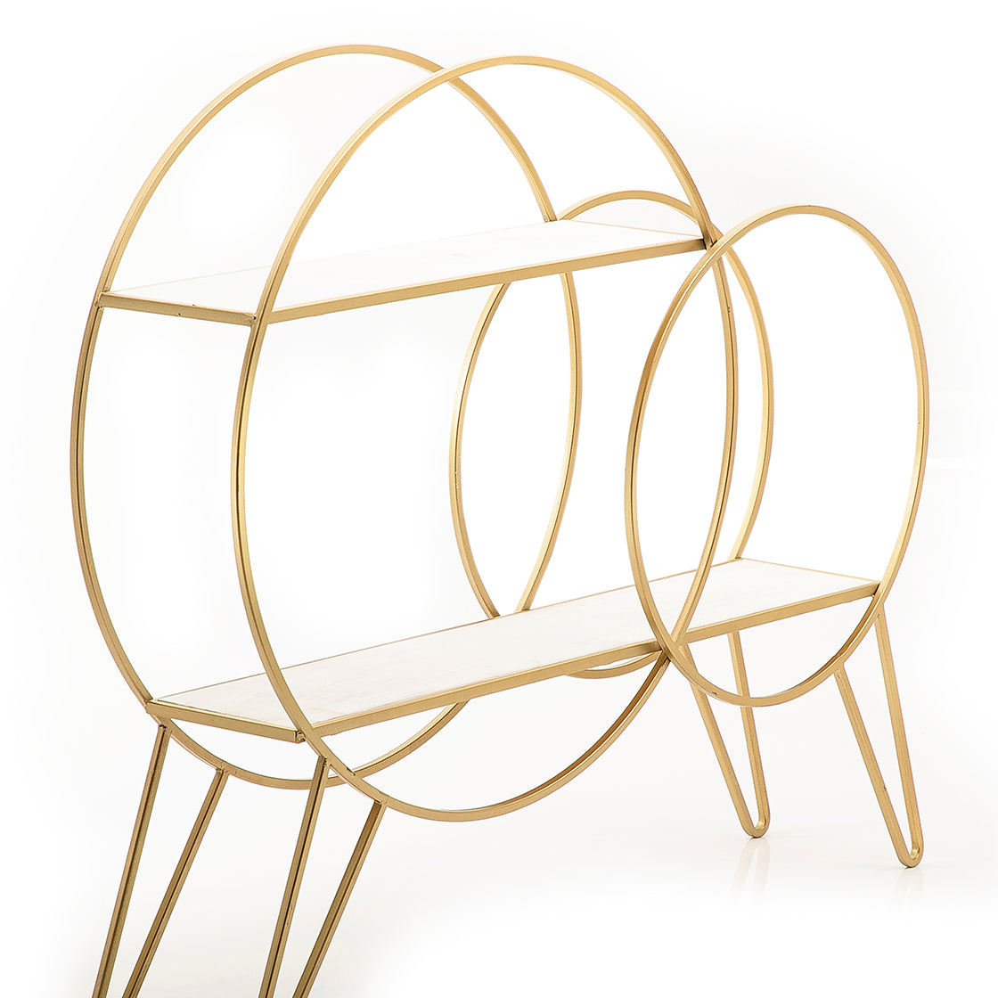 Wooden And Metal Stand