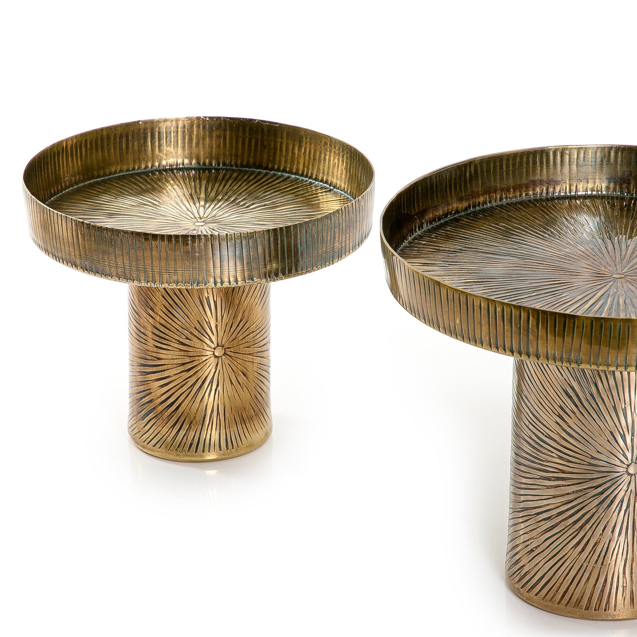 Set Of 2 Metal Stands