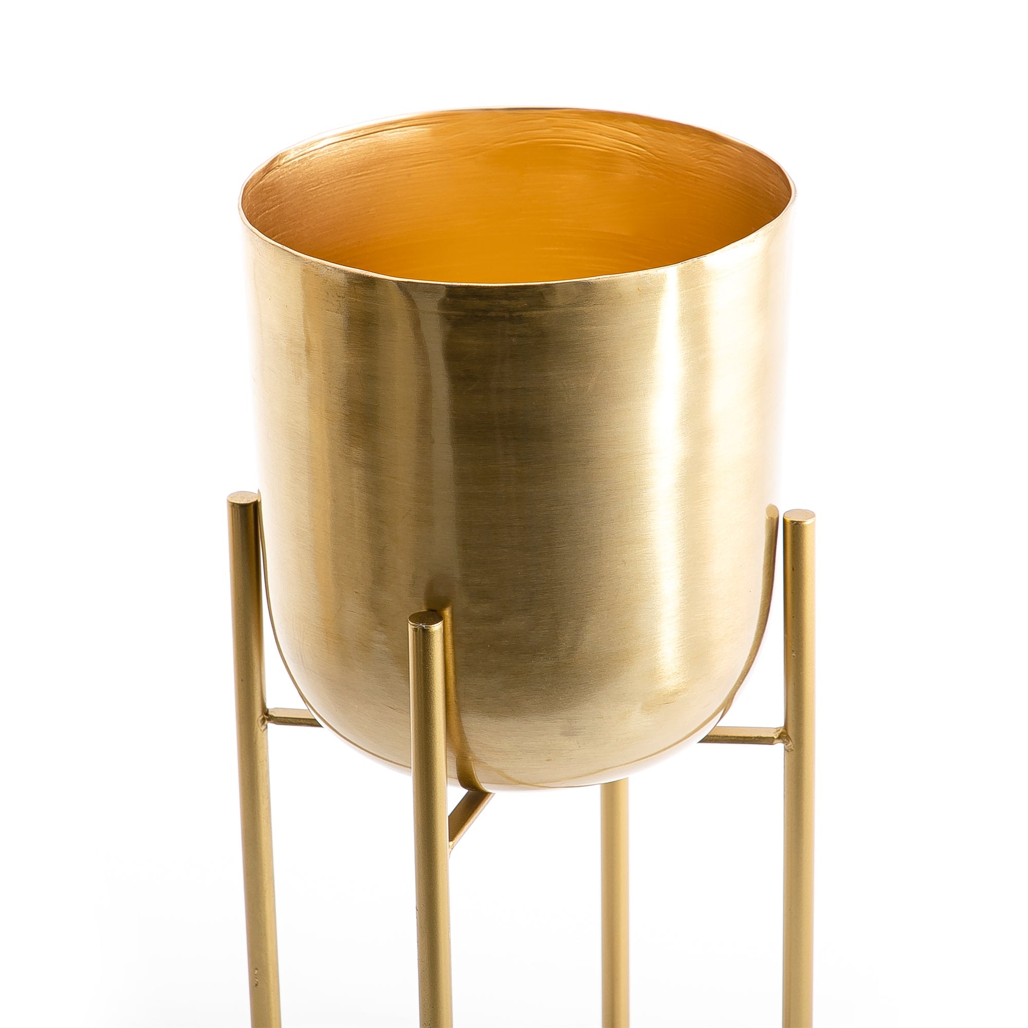 metal planter with stand (5938672009381)