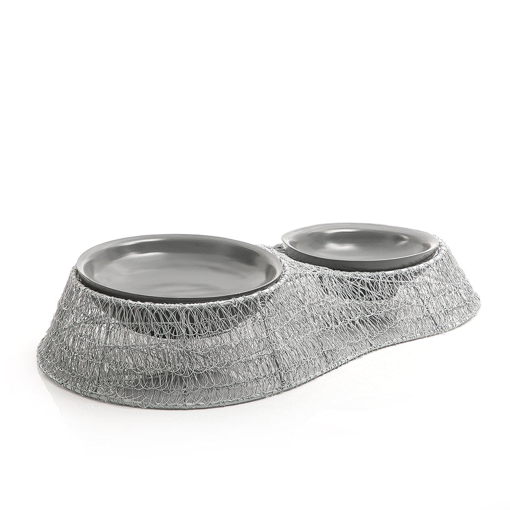 Metal stand with 2 plate