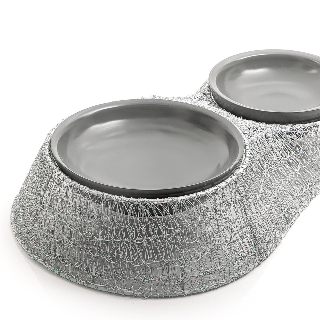 Metal stand with 2 plate