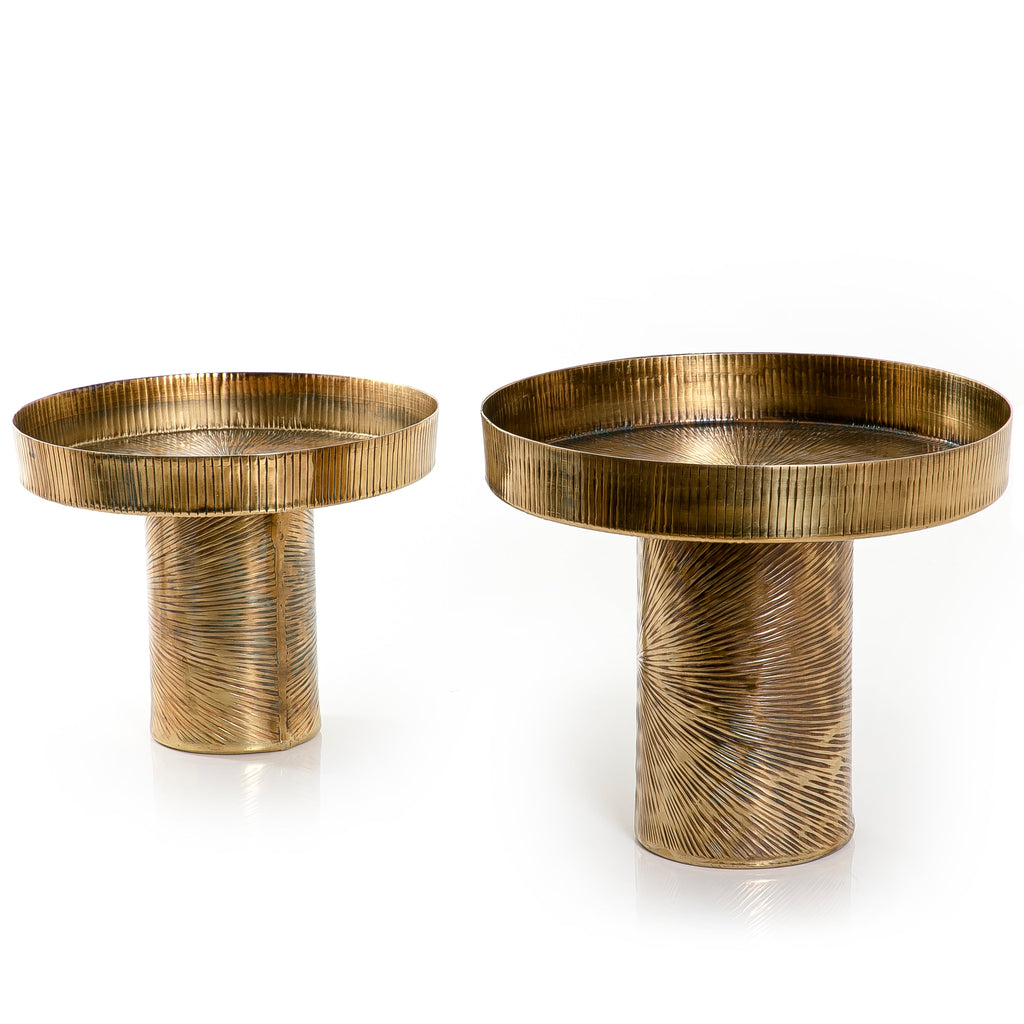 Set Of 2 Metal Stands