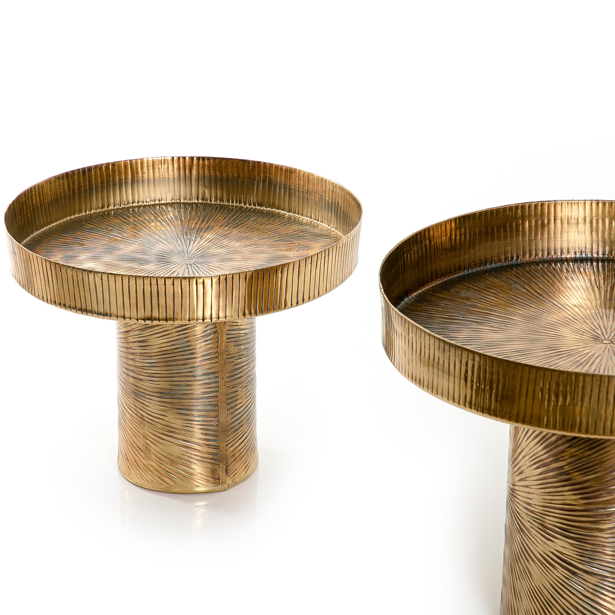 Set Of 2 Metal Stands