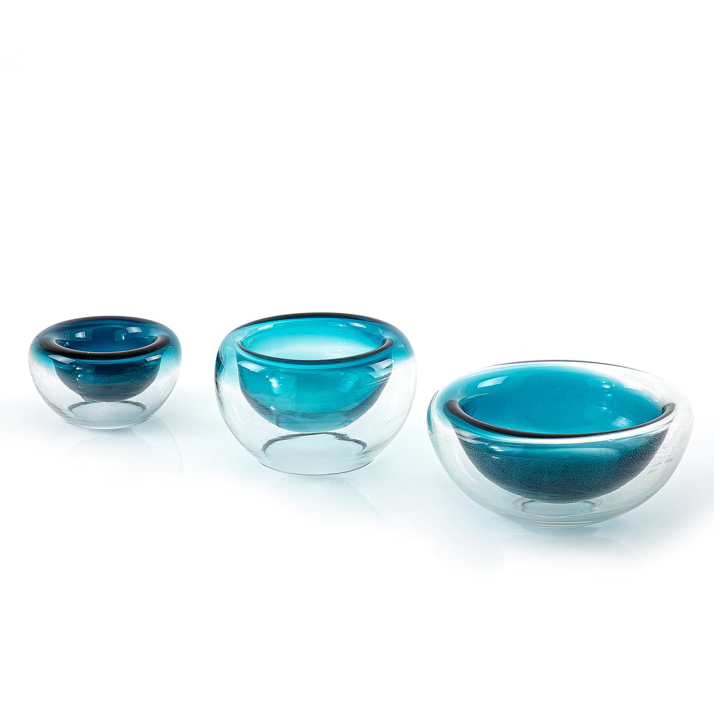 Set of 3 Glass Bowel (5829401641125)