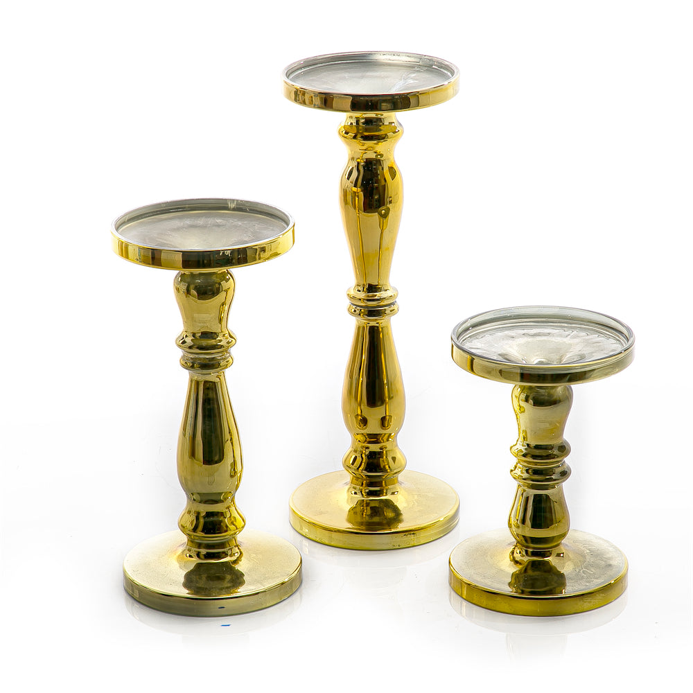 set of three candle holder (6189374013605)