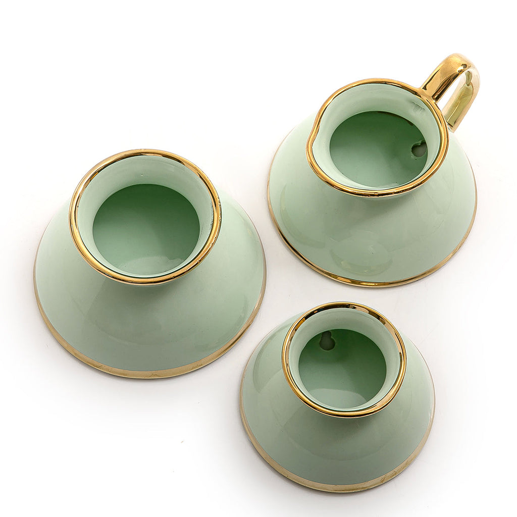 Set of 3 ceramic wall planter