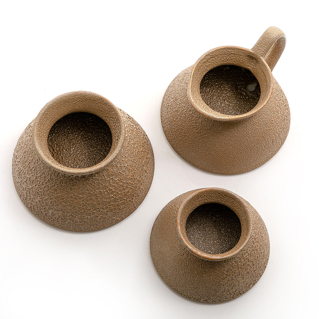 Set of 3 ceramic wall planter