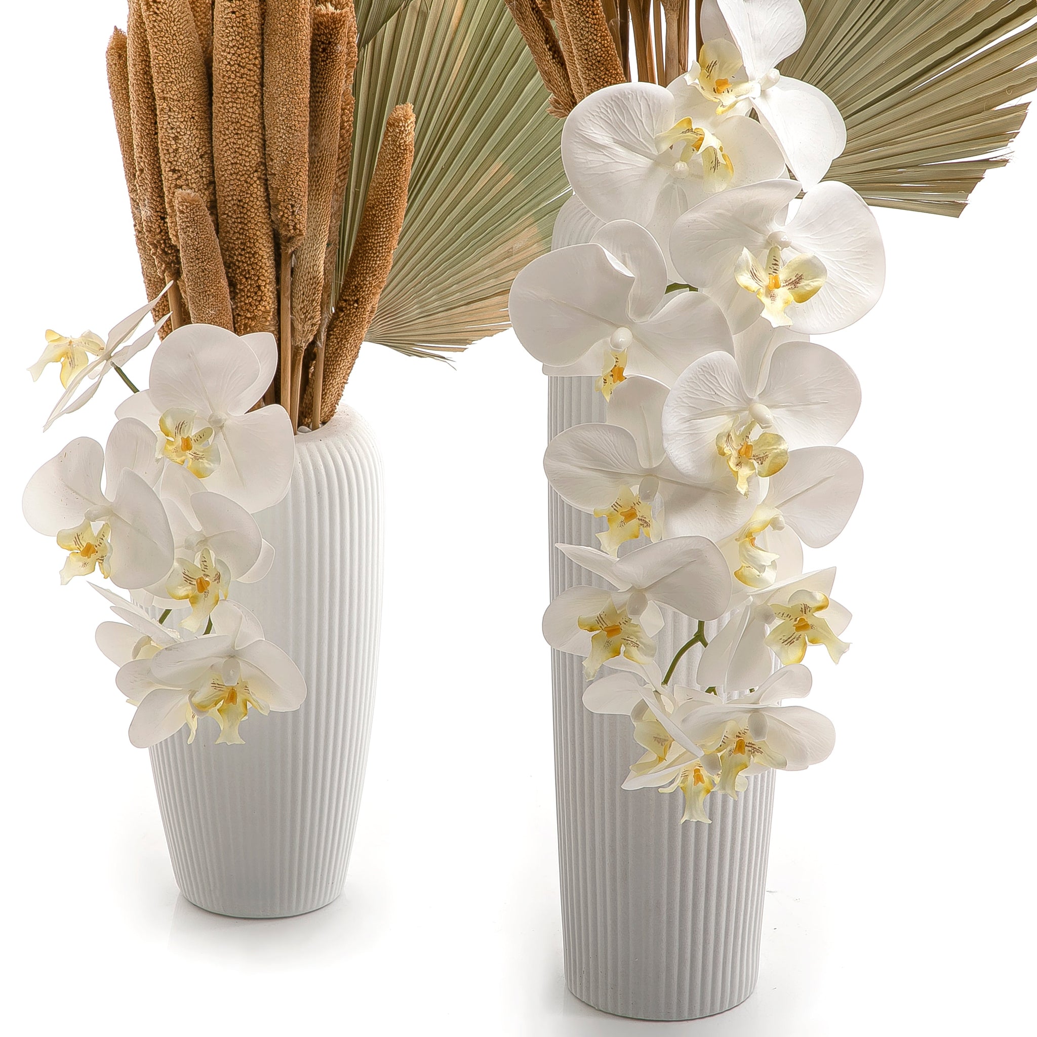 Set of 2 flower vase 3 (6895769583781)
